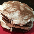 Delectable Chocolate Cake with Cream Cheese Filling