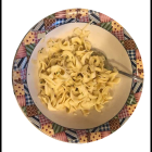 Herb Noodles in Chicken Broth