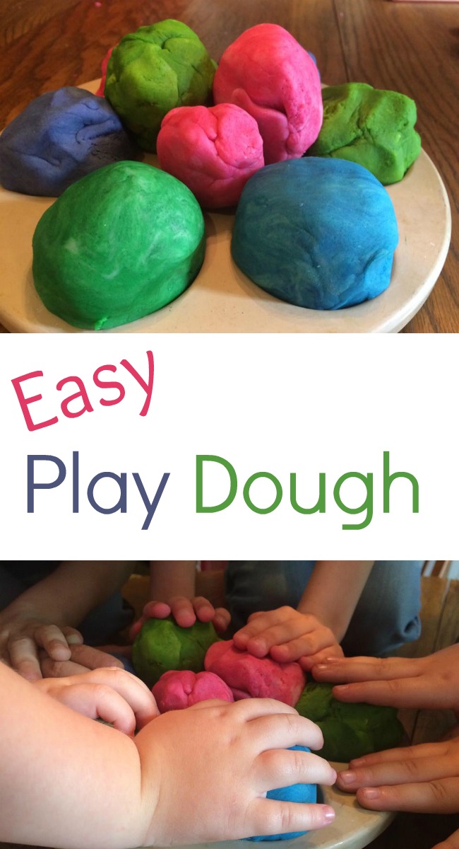 Easy Play Dough - My Windowsill