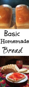 BASIC HOMEMADE BREAD Pintrest