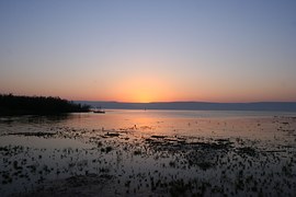 Sea of Galilee sunrise