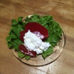 Congealed Jello with Applesauce