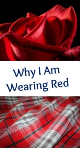 Pinterest wearing red