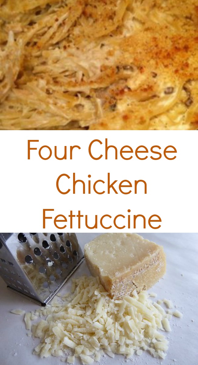Pinterest Four Cheese Chicken Fetuccine