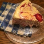 Strawberry Swirl Cheesecake