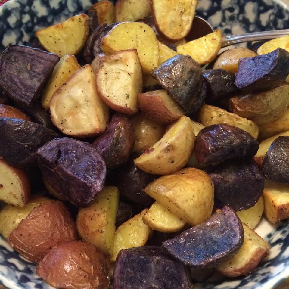 Oven-baked Potato Medley - My Windowsill