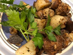 potatoes with herbs