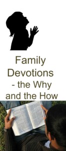 family devotions