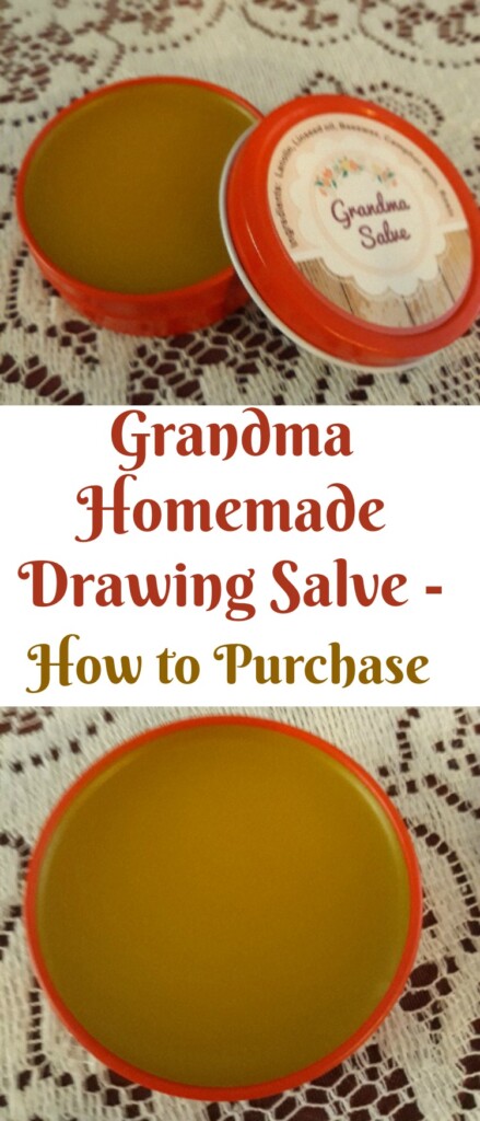 Grandma Homemade Drawing Salve - My Windowsill