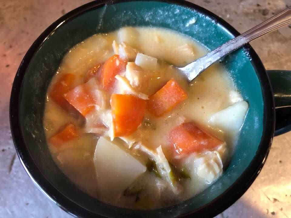 chicken potato chowder