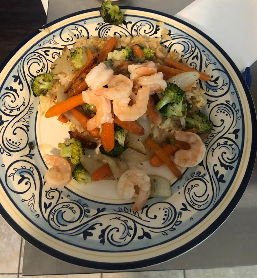 shrimp stir fry