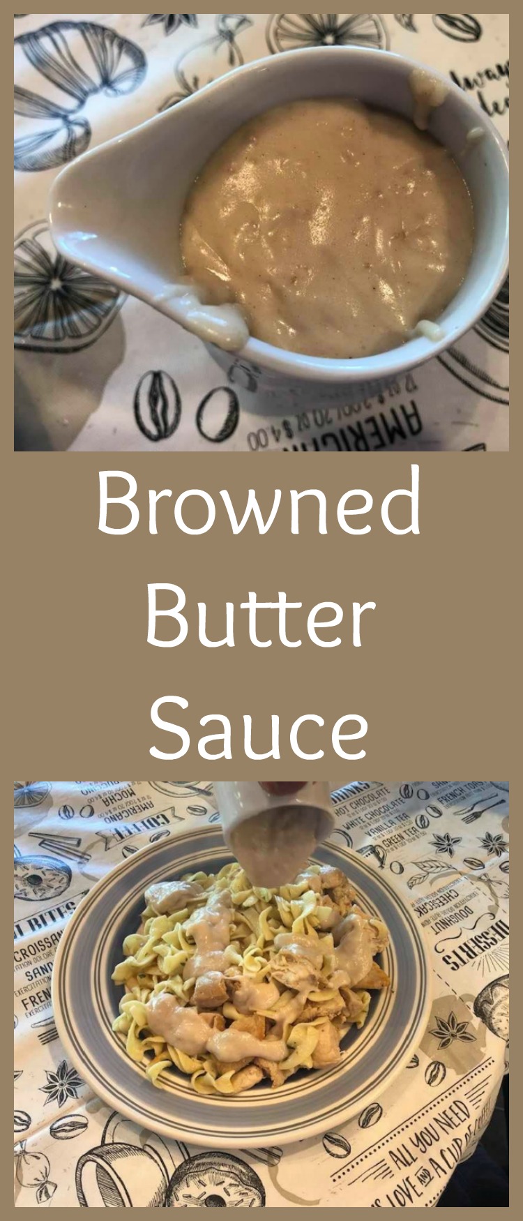 Browned Butter Sauce - My Windowsill