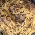 Beef Stroganoff (Low fat)