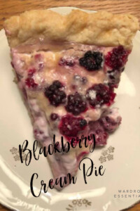 pinterest blackberry cream pie