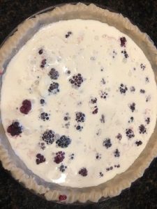 blackberry cream pie