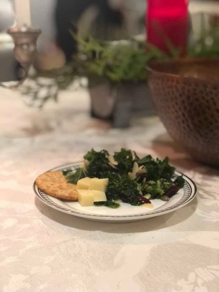 Festive Kale Salad