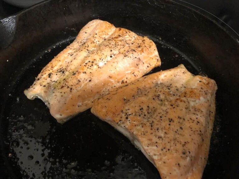 Skillet-Oven Salmon