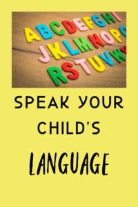 Pinterest Speak Your Child's Language