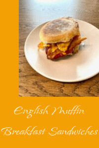 English Muffin sandwiches