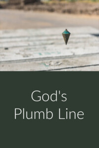 Pinterest God's Plumb Line