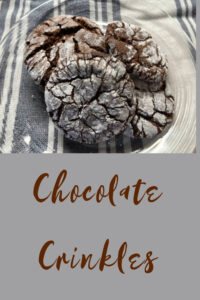 Pinterest Chocolate Crinkles