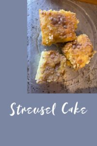 Pinterest Streusel Cake
