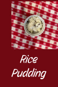 Pinterest Rice Pudding