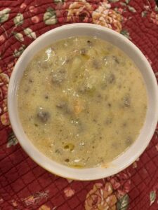 cheeseburger soup #2