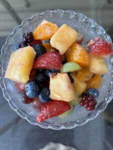 fresh fruit salad