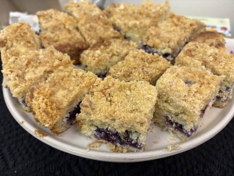 blueberry coffee cake