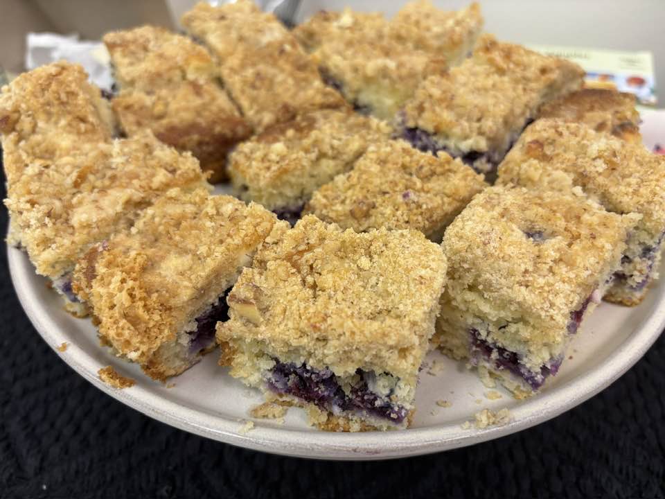 blueberry coffee cake