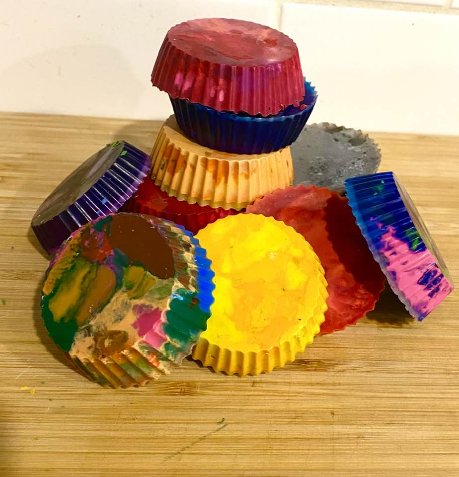 broken crayons